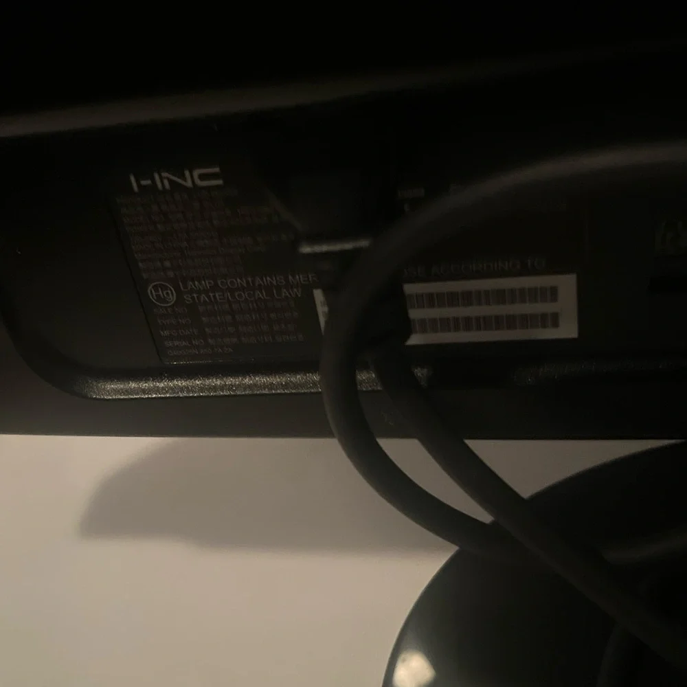 I-INC iH-252HPB 25″ Widescreen LCD Monitor.